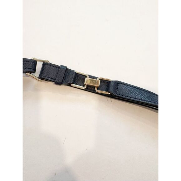 Valextra Hobo Weekend Medium Handbag Navy Made in Italy Leather $2,580.00 - Picture 7 of 11